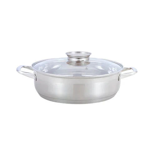 Rolux 30cm Pot Silver